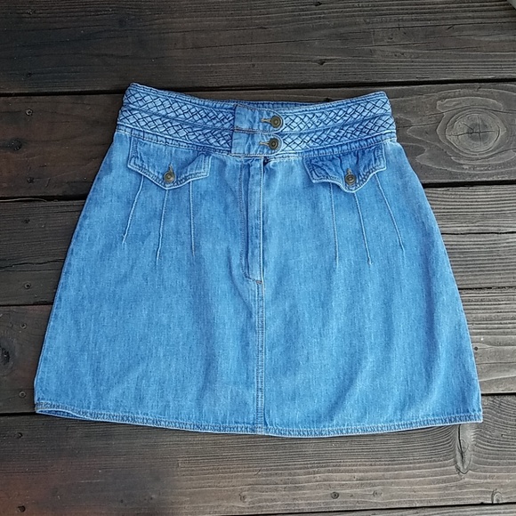 Free People Dresses & Skirts - Free People Jean Mini Skirt